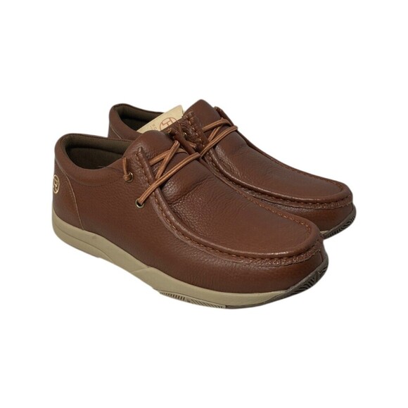 Roper Chukka Boots Men\'s Size 7.5 D Brown Clearcut Low Leather main image 7